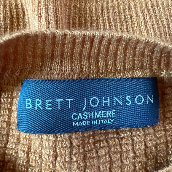 #2332 Brett Johnson Cashmere Round Neck Sweater size Medium - Picture 5 of 6